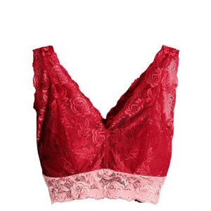 Kéttónusú csipkés melltartó