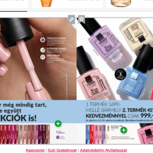Avon körömlakk Frosted - 00752