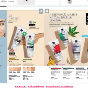 Avon SK!N tápláló szérum hidratáló arckrém