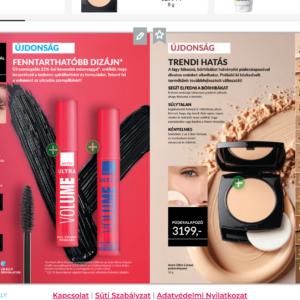 Avon Ultra Volume szempillaspirál Brown Black