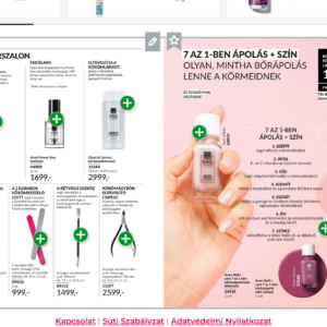 Avon Nail + care 7 az 1-ben körömapólo lakk