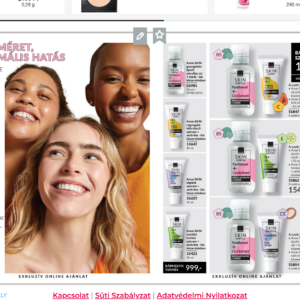 Avon SK!N gyengéden ápoló micellás víz + tonik - kis kiszerelésben