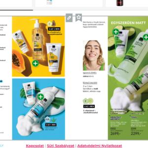 Avon SKIN ragyogást kölcsönző szérum + arckrém