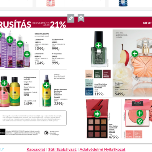 Avon Ultra Colour szemfesték-paletta The Red One 6,3 g