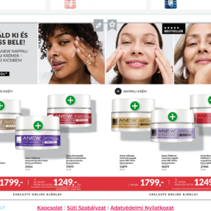 Anew Reversalist feltöltő és bőrsimító éjszakai krém kis kiszerelésben 15 ml