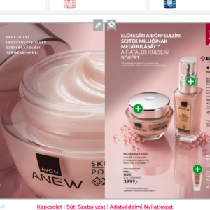 Anew regeneráló és bőrvédő nappali krém SPF 15