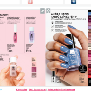 Avon Nail + care 7 az 1-ben körömápoló lakk Pink Therapy
